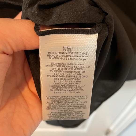 BCBGMAXAZRIA BLACK DRESS - Picture 10 of 10